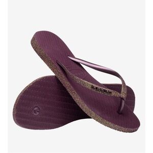 Havaianas Slim Sparkle Flip Flops